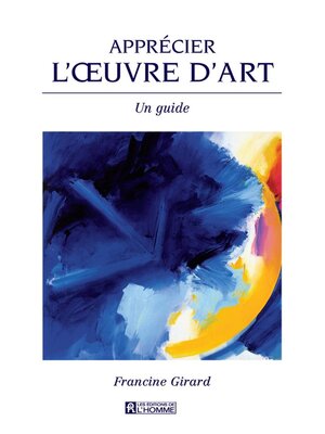 cover image of Apprécier l'oeuvre d'art